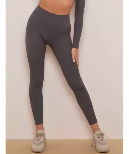 RIBBED HIGH WAISTED LEGGINGS